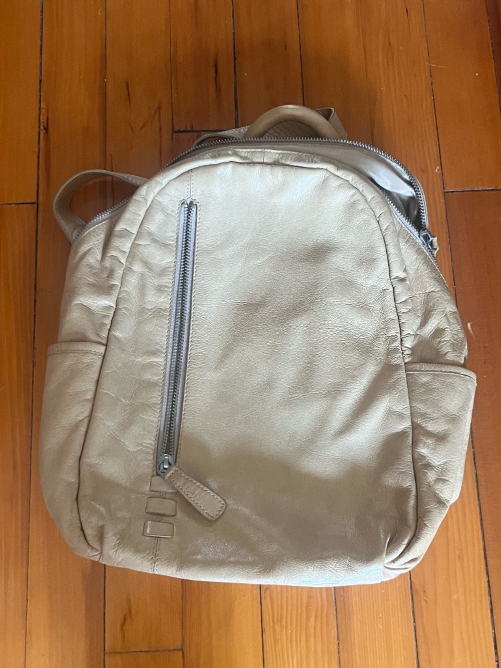 C&C California Yellow Leather Backpack